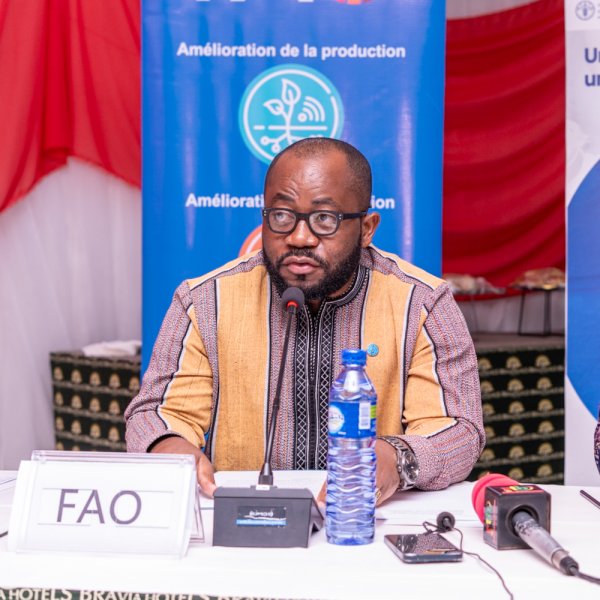Ernest-Moïse Mushekuru, représentant pays de la FAO au Burkina Faso